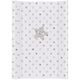Saltea de infasat, Ceba Baby, Cu Intaritura, 70x50 cm, Happy Stars Grey