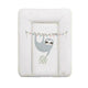 Saltea de infasat, Ceba Baby moale lenesul Candy Andy, Fara ftalati, 70 x 50 cm, Alb/Gri