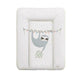 Saltea de infasat, Ceba Baby moale lenesul Candy Andy, Fara ftalati, 70 x 50 cm, Alb/Gri