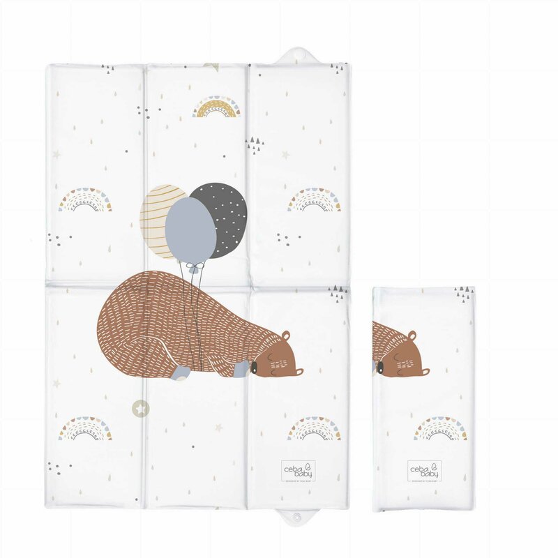 Saltea de infasat, Ceba Baby, Pliabila, 60 x 40 cm, Big bear - gogobaby.ro