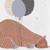 Saltea de infasat, Ceba Baby, Pliabila, 60 x 40 cm, Big bear