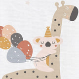Saltea de infasat, Ceba Baby, Pliabila, 60 x 40 cm, Giraffe