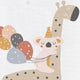 Saltea de infasat, Ceba Baby, Pliabila, 60 x 40 cm, Giraffe