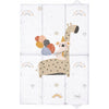 Saltea de infasat, Ceba Baby, Pliabila, 60 x 40 cm, Giraffe