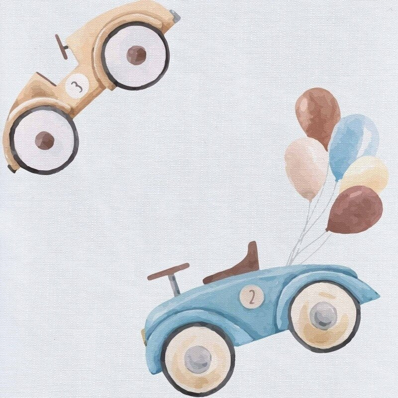 Saltea de infasat, Ceba Baby, Pliabila, 60 x 40 cm, Retro Cars