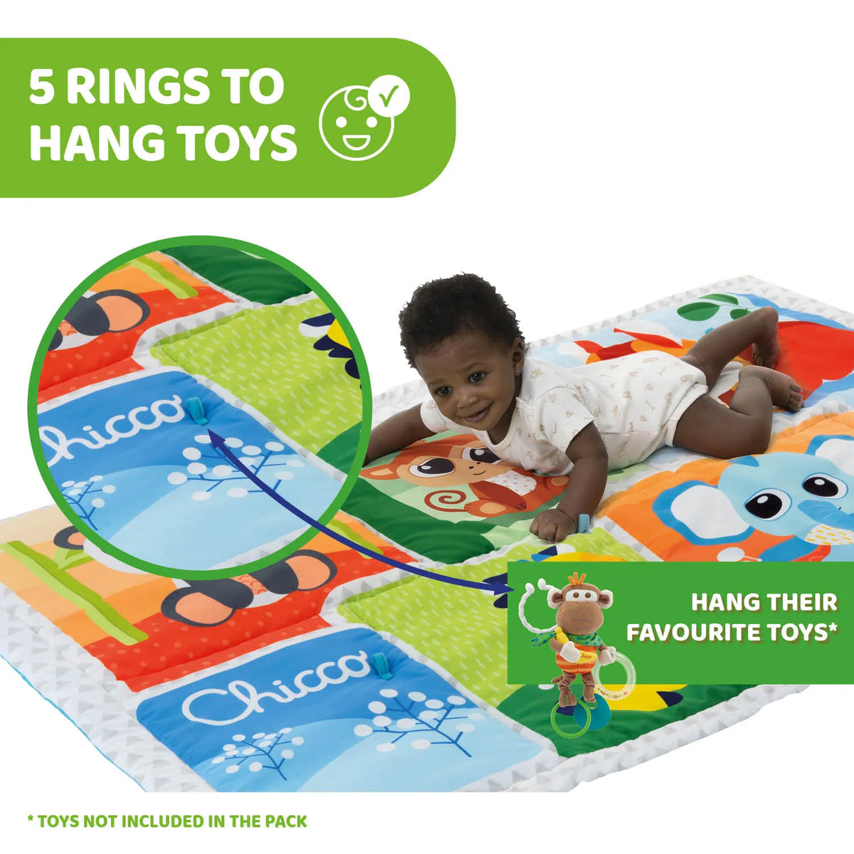 Centru de activitate copii XXL Chicco Prietenii din Padure, 0 luni+ - gogobaby.ro