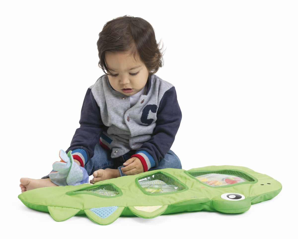 Centru de activitate senzorial Chicco, Crocodilul Croco, 6-36luni - gogobaby.ro