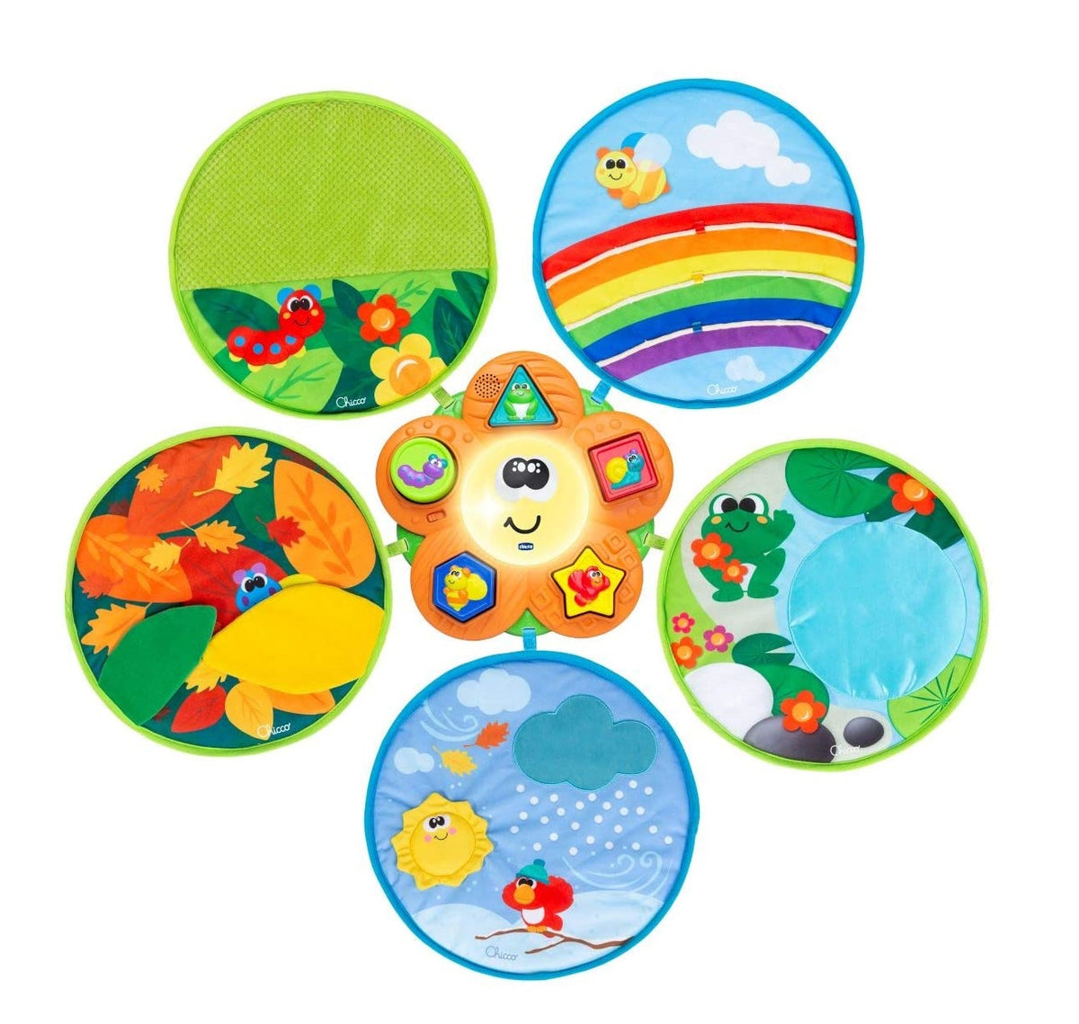 Centru de activitati electronic Chicco, Cele 4 anotimpuri, 9luni+ - gogobaby.ro