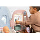 Centru de ingrijire pentru papusi Smoby Baby Care Childcare Center albastru roz cu accesorii
