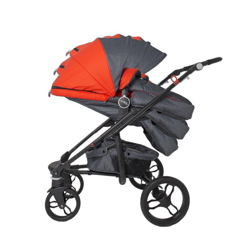 Carucior modular 2 in 1 DHS Arrow rosu - gogobaby.ro