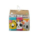Boxeri din bumbac organic, pentru fete, Zoocchini Flower Power, 4-5 ani - set 3 buc