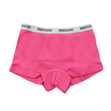 Boxeri din bumbac organic, pentru fete, Zoocchini Flower Power, 5-6 ani - set 3 buc