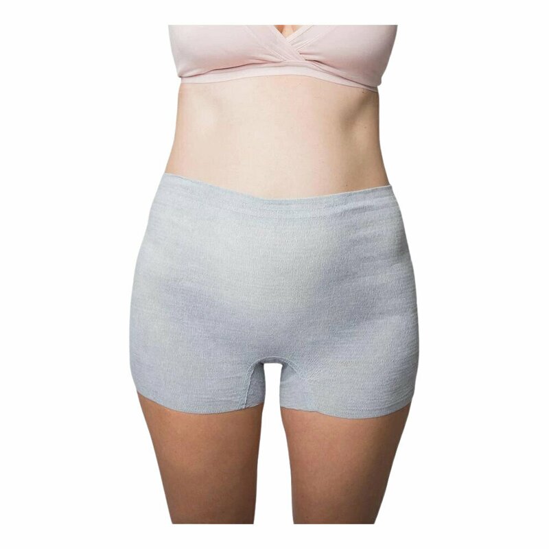 Chiloti postpartum, Frida Mom, Set 8 bucati, Microfibra + Spandex, Elastici, Fara plasa, Marime Regular, 71 - 107 cm