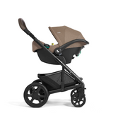 Joie - Carucior pentru copii multifunctional 3 in 1 Chrome DLX Toffee (Carucior Chrome DLX + Landou Toffee + Scoica i-Snug 2 Toffee)