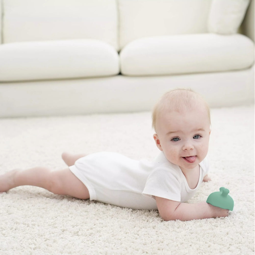 Inel Gingival Din Silicon, Mombella, Ciupercuta Eucalyptus - gogobaby.ro