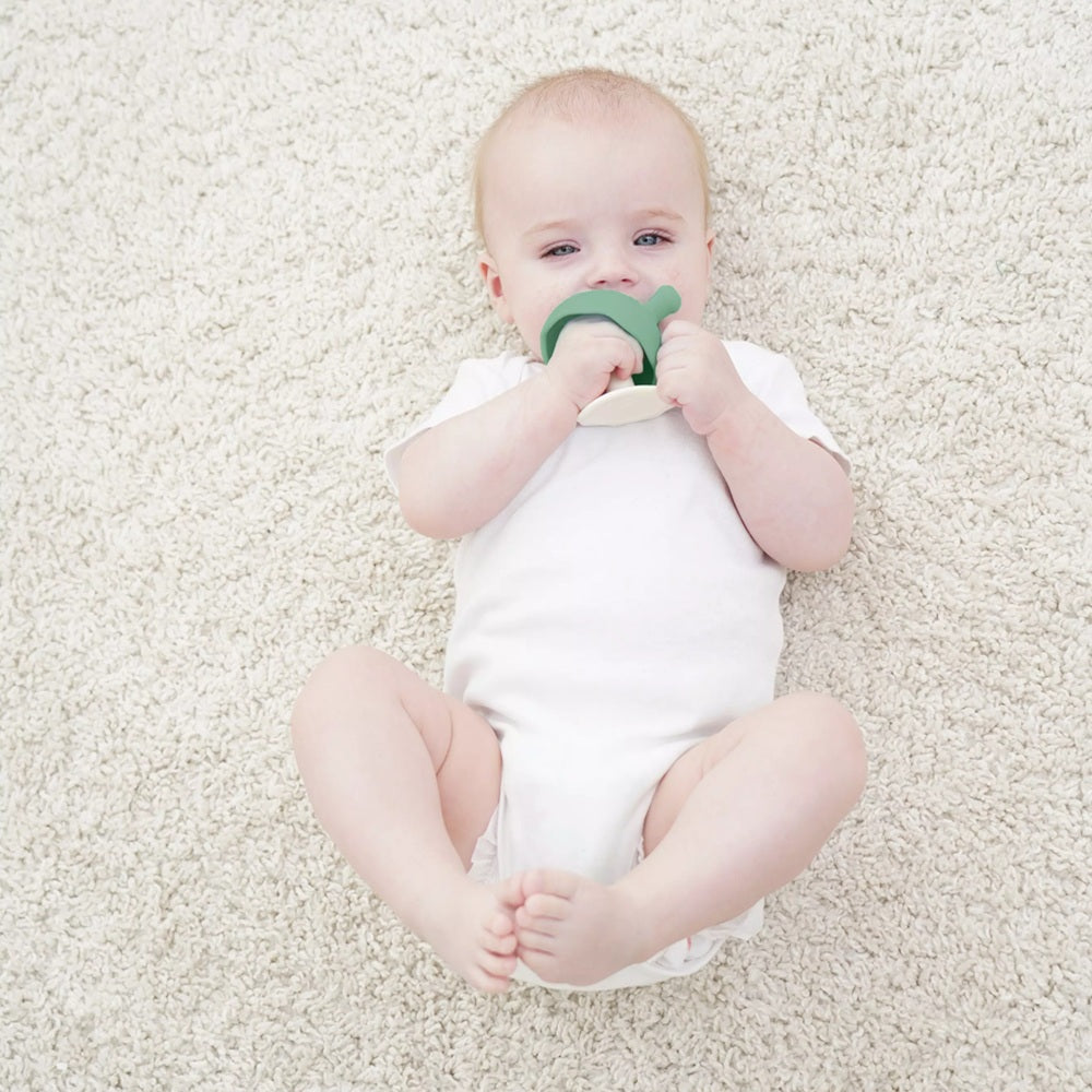Inel Gingival Din Silicon, Mombella, Ciupercuta Eucalyptus - gogobaby.ro