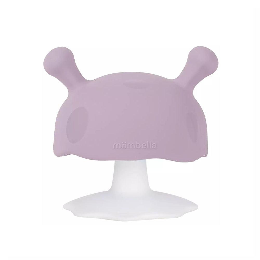 Inel Gingival Din Silicon, Mombella, Ciupercuta Lavender Fog - gogobaby.ro