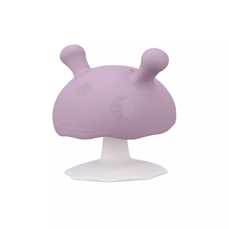 Inel Gingival Din Silicon, Mombella, Ciupercuta Lavender Fog - gogobaby.ro