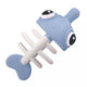 Inel Gingival Din Silicon, Mombella, Clownfish Light Blue
