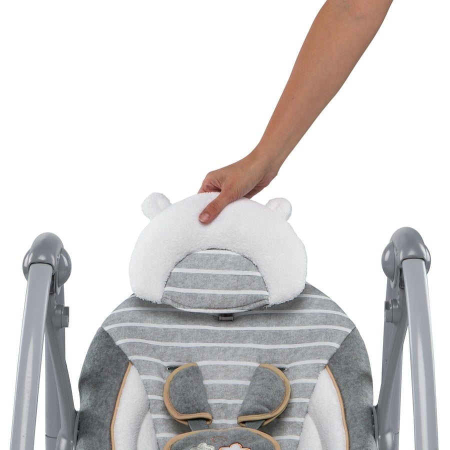 Ingenuity - Leagan portabil Swing 'n Go Portable Swing™ - Bella Teddy™ - gogobaby.ro