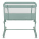 Patut co-sleeper, Lionelo, Aurora, 3 in 1, Cu leganare si setare unghiulara, Saltea cu densitate T25 si geanta transport, Reglabil in 5 pozitii pe inaltime, Pana la 9 kg, 0 luni+, 85x60x66 cm, EN 1130:2019+AC:2020, EN 16890:2, Verde