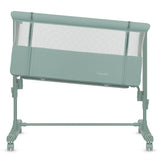 Patut co-sleeper, Lionelo, Aurora, 3 in 1, Cu leganare si setare unghiulara, Saltea cu densitate T25 si geanta transport, Reglabil in 5 pozitii pe inaltime, Pana la 9 kg, 0 luni+, 85x60x66 cm, EN 1130:2019+AC:2020, EN 16890:2, Verde