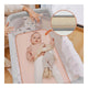 Patut co-sleeper, Lionelo, Aurora, 3 in 1, Cu leganare si setare unghiulara, Saltea cu densitate T25 si geanta transport, Reglabil in 5 pozitii pe inaltime, Pana la 9 kg, 0 luni+, 85x60x66 cm, EN 1130:2019+AC:2020, EN 16890:2, Verde