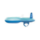 Colac pentru parinte si copil, Jane, Suport reglabil, Spatar confortabil, interactiune fata in fata, De la 6 la 18 Kg, Aquarel Blue