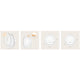 Colectoare san, Lionelo, 2 buc, 60 ml, fara BPA, Ergonomice, Compatibile cu orice sutien, Transparent