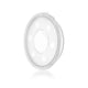 Colector de lapte, Lionelo, Milky, 2 buc, Se potriveste tuturor sutienelor, Cutie depozitare igienica inclusa, Fara bisfenol A, Capacitate 40 ml, Transparent