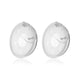 Colector de lapte, Lionelo, Milky, 2 buc, Se potriveste tuturor sutienelor, Cutie depozitare igienica inclusa, Fara bisfenol A, Capacitate 40 ml, Transparent
