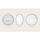 Colector de lapte, Lionelo, Milky, 2 buc, Se potriveste tuturor sutienelor, Cutie depozitare igienica inclusa, Fara bisfenol A, Capacitate 40 ml, Transparent