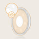 Colector de lapte, Lionelo, Milky, 2 buc, Se potriveste tuturor sutienelor, Cutie depozitare igienica inclusa, Fara bisfenol A, Capacitate 40 ml, Transparent
