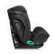 Scaun auto, Lionelo, Harper i-Size, Isofix, Cu centura TopTether, Cu spatar inclinabil in 5 pozitii, Cu tetiera reglabila in 13 pozitii, Cu tehnologie Dri Seat, Instalare cu fata inainte, 9-36 kg, 76-150 cm, Conform cu ECE R129, Gri