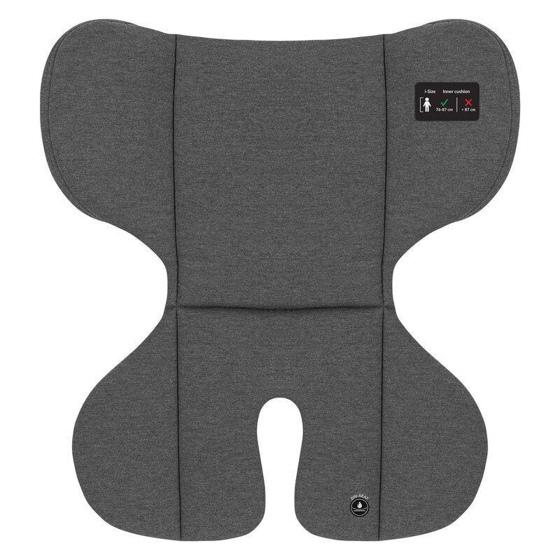 Scaun auto, Lionelo, Harper i-Size, Isofix, Cu centura TopTether, Cu spatar inclinabil in 5 pozitii, Cu tetiera reglabila in 13 pozitii, Cu tehnologie Dri Seat, Instalare cu fata inainte, 9-36 kg, 76-150 cm, Conform cu ECE R129, Gri - gogobaby.ro