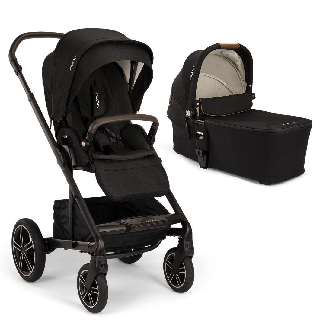 Nuna - Carucior 2 in 1 Mixx Next Caviar - gogobaby.ro