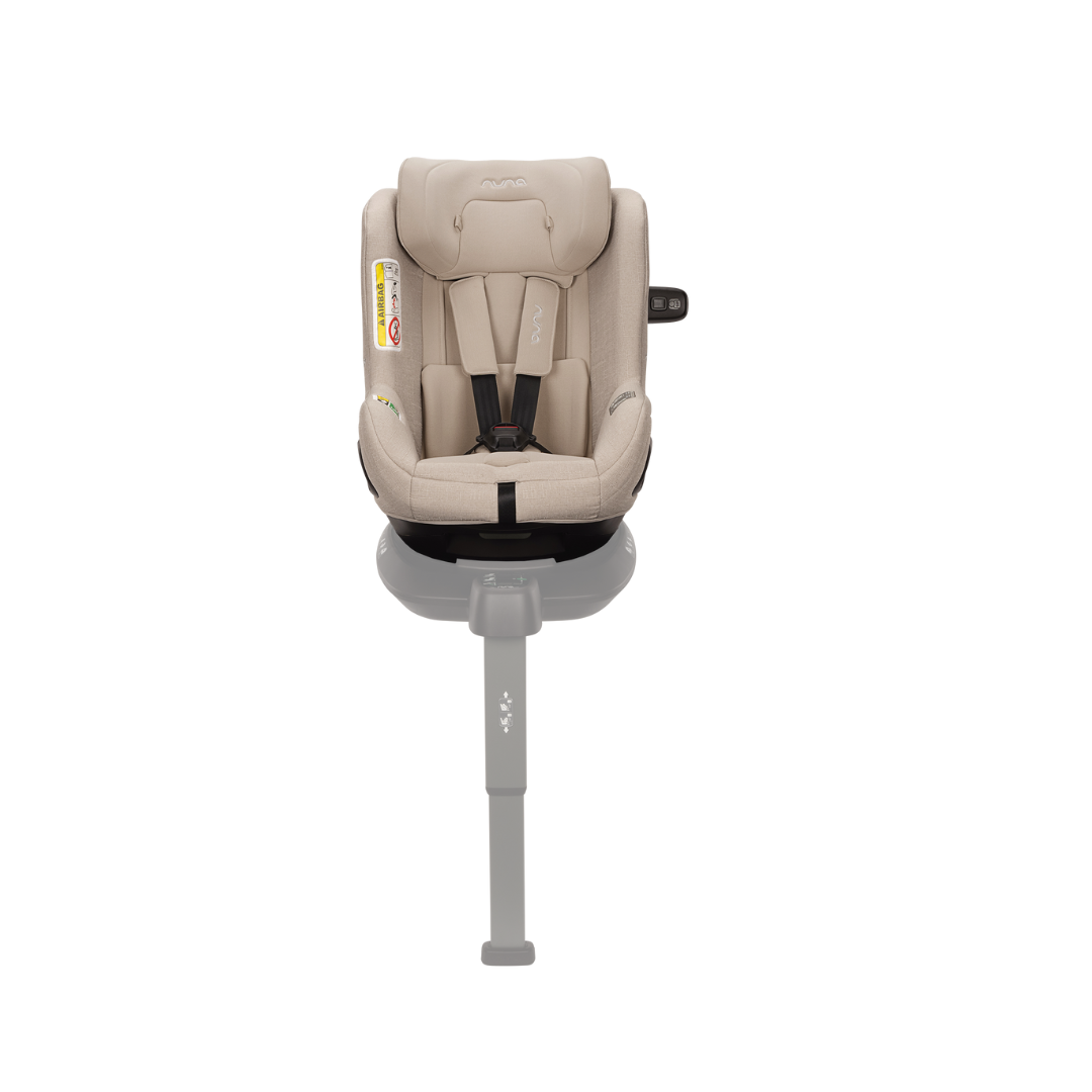 Nuna - Set Scaun auto rotativ i-Size TODL next Biscotti, 40-105 cm + Baza isofix BASE next i-Size pentru TODL next, testat ADAC - gogobaby.ro