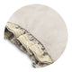 Cosulet bebelus, MimiNu, Premium, Pentru dormit, Baby Nest 55 x 75 cm, Cu Volanase si dantela, Husa 100% bumbac, Din bumbac certificat Oeko Tex Standard 100, Grey