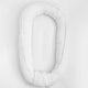 Cosulet bebelus, New Baby, Pentru dormit, Baby Nest 80 x 50 cm, Din muselina, Din materiale certificate Oeko Tex Standard 100, White