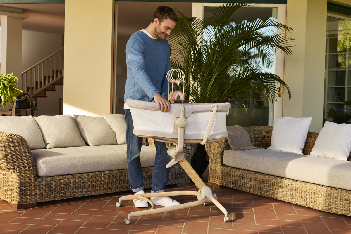 Cosulet multifunctional 4 in 1 Chicco Baby Hug Armonia, Scandinavian (Gri), 0 luni+ - gogobaby.ro