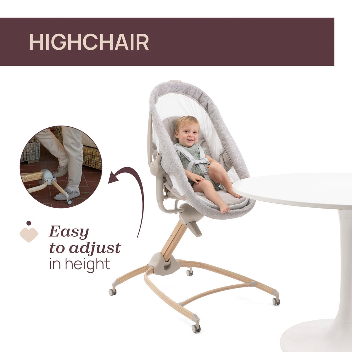Cosulet multifunctional 4 in 1 Chicco Baby Hug Armonia, Scandinavian (Gri), 0 luni+ - gogobaby.ro