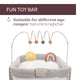 Cosulet multifunctional 4 in 1 Chicco Baby Hug Armonia, Scandinavian (Gri), 0 luni+