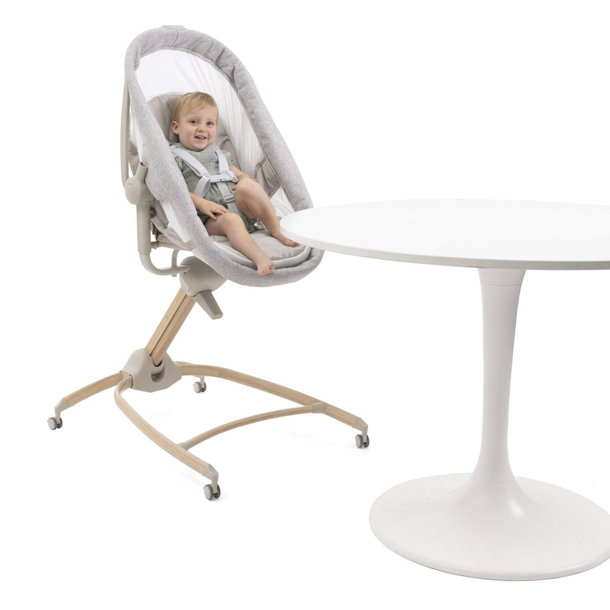 Cosulet multifunctional 4 in 1 Chicco Baby Hug Armonia, Scandinavian (Gri), 0 luni+ - gogobaby.ro