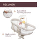 Cosulet multifunctional 4 in 1 Chicco Baby Hug Armonia, MotherPearl (Bej), 0 luni+