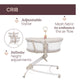 Cosulet multifunctional 4 in 1 Chicco Baby Hug Armonia, MotherPearl (Bej), 0 luni+