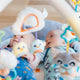 Covoras educational, Playgro, Penguin, Pentru copii, Interactiv, Multifunctional, Pentru activitati fizice, Cu elemente detasabile, 0 luni+, Snuggle Me Penguin Tummy Time Gym-Bag