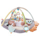 Covoras educational, Playgro, Penguin, Pentru copii, Interactiv, Multifunctional, Pentru activitati fizice, Cu elemente detasabile, 0 luni+, Snuggle Me Penguin Tummy Time Gym-Bag