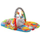 Covoras educational, Playgro, Pentru copii, Interactiv, Multifunctional, Pentru activitati fizice, Cu elemente detasabile, 0 luni+, 5 in 1 Safari Super Gym