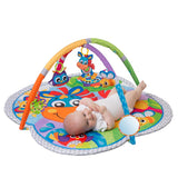 Covoras educational, Playgro, Pentru copii, Interactiv, Multifunctional, Pentru activitati fizice, Cu elemente detasabile, 0 luni+, Clip Clop Musical Activity Gym