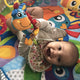 Covoras educational, Playgro, Pentru copii, Interactiv, Multifunctional, Pentru activitati fizice, Cu elemente detasabile, 0 luni+, Clip Clop Musical Activity Gym